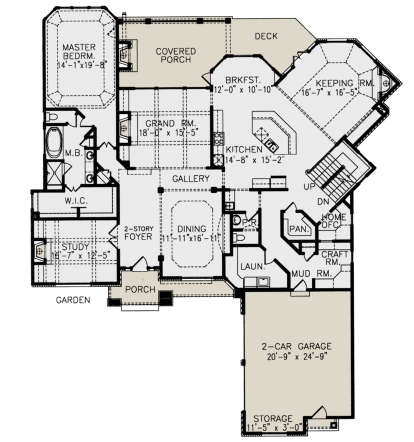 Main Floor for House Plan #699-00219