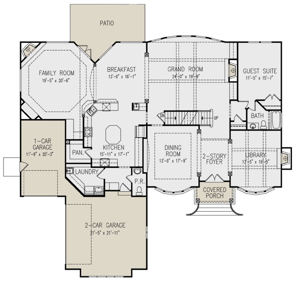 Main Floor for House Plan #699-00230