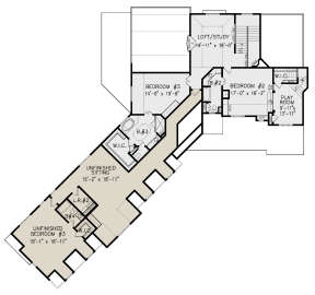 Second Floor for House Plan #699-00231