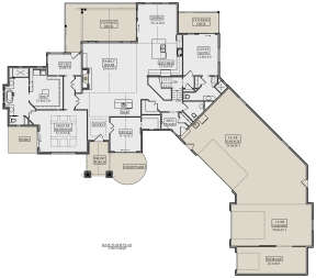Main Floor for House Plan #5631-00102