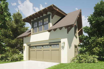 Craftsman House Plan #028-00052 Elevation Photo