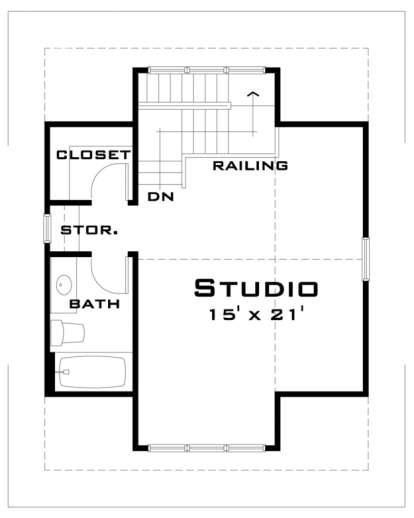 Floorplan for House Plan #028-00052