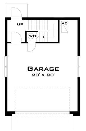 Garage for House Plan #028-00052