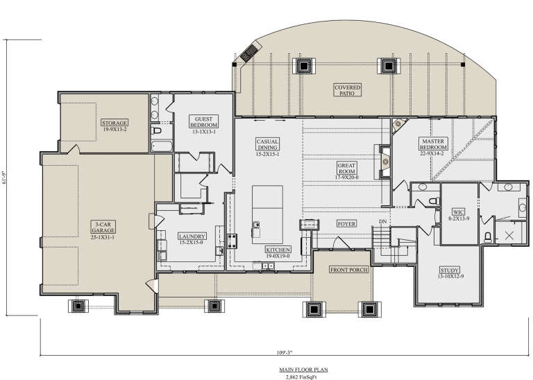 House Plan House Plan #22016 Drawing 1