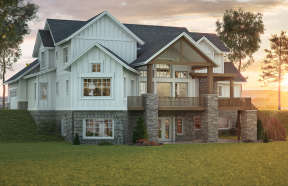 Modern Farmhouse House Plan #5631-00106 Elevation Photo
