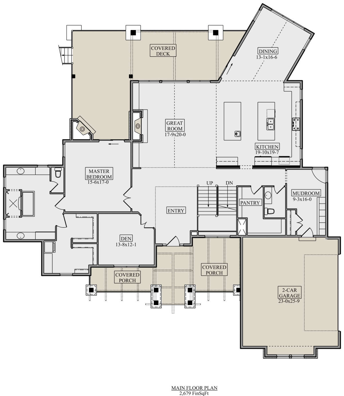 Main Floor for House Plan #5631-00106