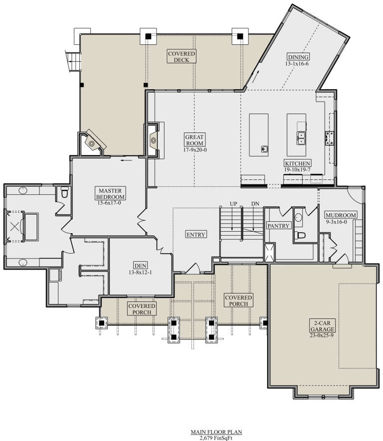 House Plan House Plan #22023 Drawing 1