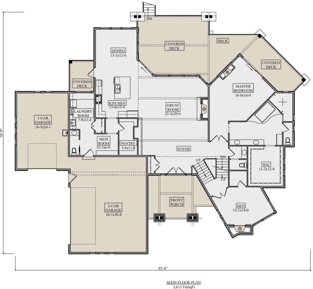 Main Floor for House Plan #5631-00107