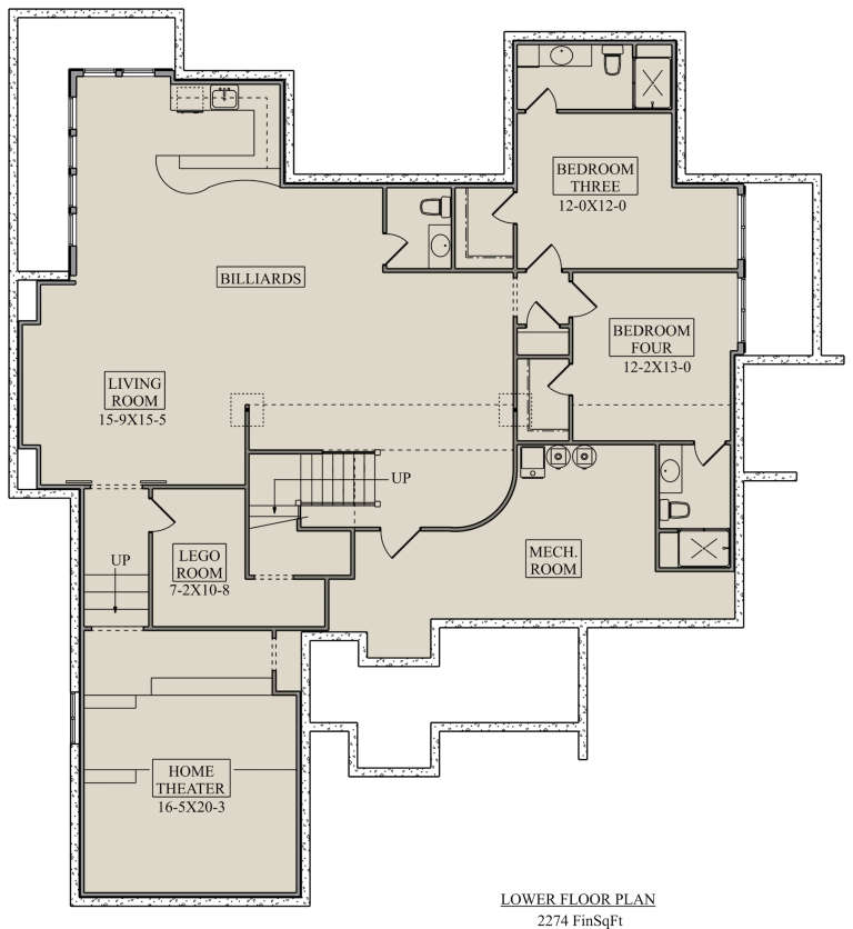 House Plan House Plan #22072 Drawing 2