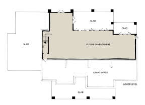 Basement for House Plan #1907-00048