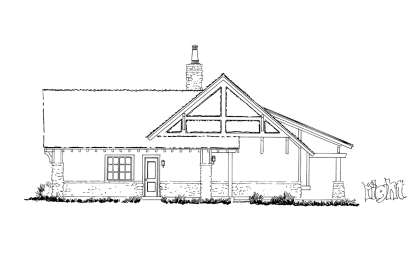 Mountain House Plan #1907-00049 Elevation Photo