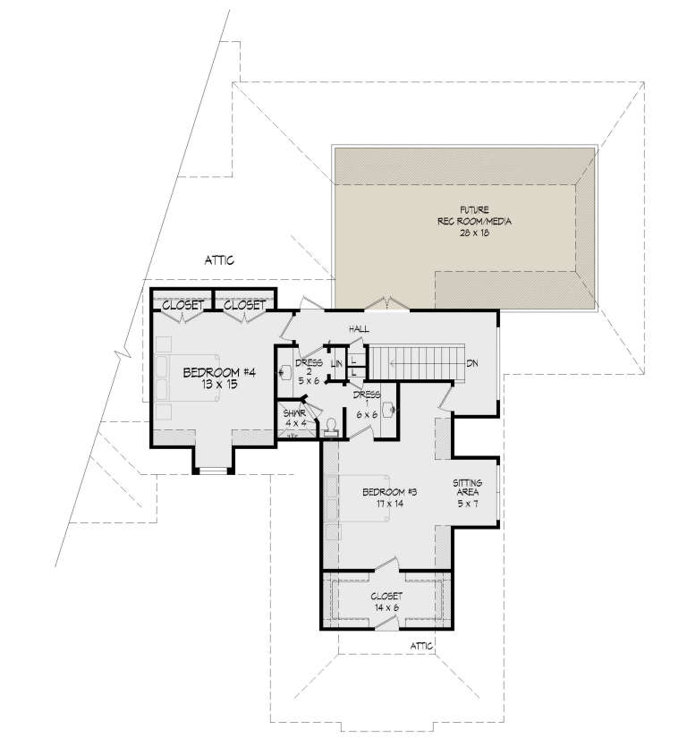 House Plan House Plan #22100 Drawing 2