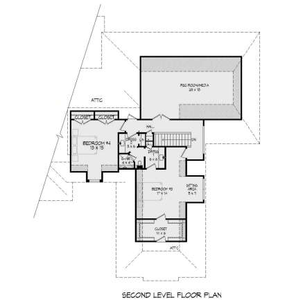 Second Floor for House Plan #940-00161