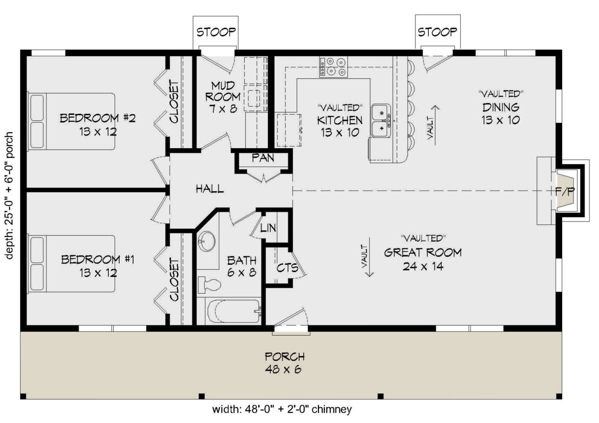 Main Floor for House Plan #940-00162