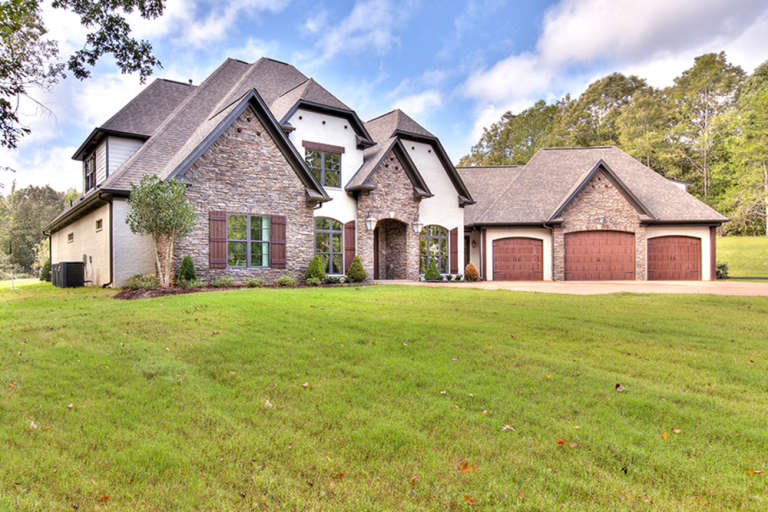 European House Plan #110-01061 Elevation Photo