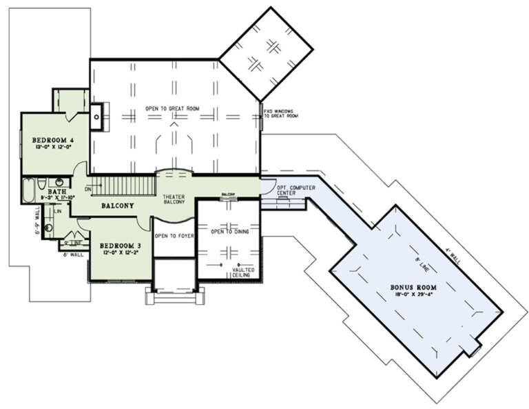 House Plan House Plan #22121 Drawing 2