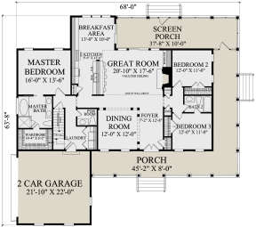 Main Floor for House Plan #7922-00236