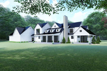 Modern Farmhouse House Plan #8318-00118 Elevation Photo