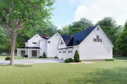 Modern Farmhouse House Plan #8318-00118 Elevation Photo