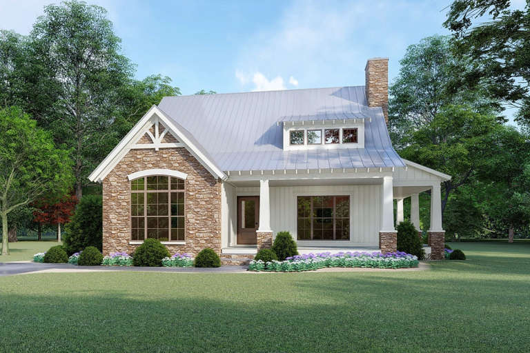 House Plan House Plan #22156 Front Elevation 