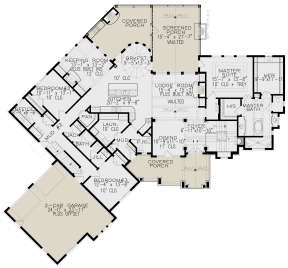 Main Floor for House Plan #699-00232
