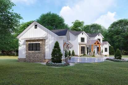 Craftsman House Plan #8318-00120 Elevation Photo