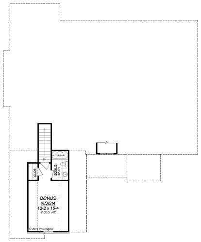 Bonus Room for House Plan #041-00192
