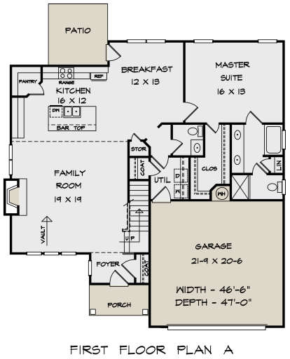 Main Floor for House Plan #6082-00146