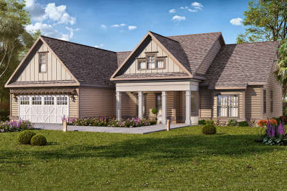 Country House Plan #6082-00148 Elevation Photo