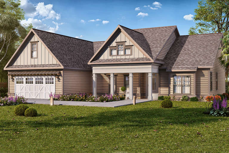 House Plan House Plan #22240 Front Elevation 