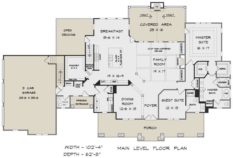 House Plan House Plan #22247 Drawing 1