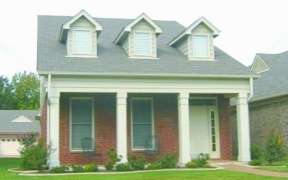 Traditional House Plan #053-00114 Elevation Photo