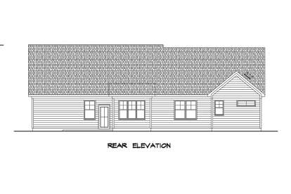 Craftsman House Plan #6082-00155 Elevation Photo