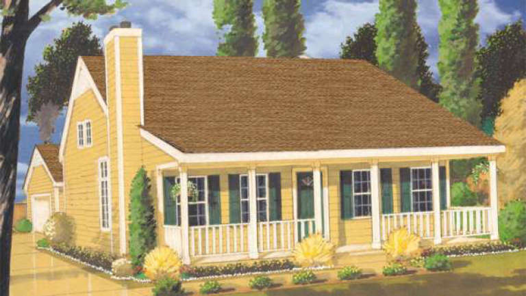 House Plan House Plan #223 Front Elevation