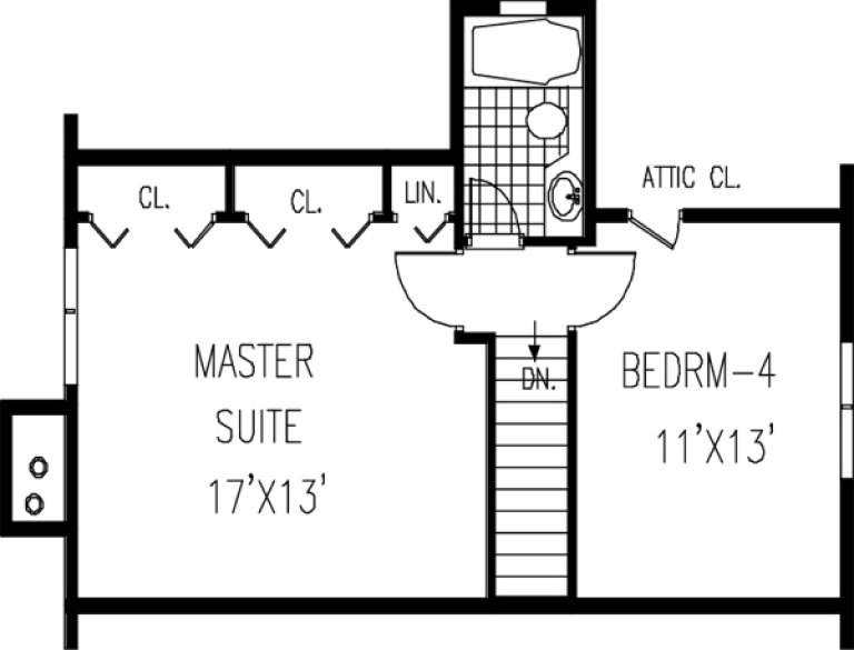 House Plan House Plan #223 Drawing 2