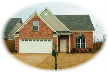 Traditional House Plan #053-00116 Elevation Photo
