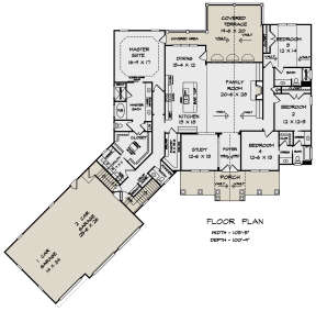 Main Floor for House Plan #6082-00160