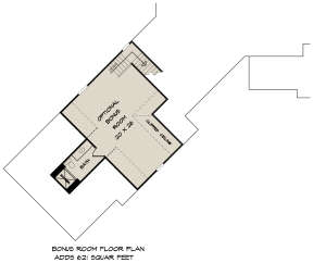 Bonus Room for House Plan #6082-00160