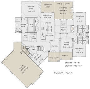 Main Floor for House Plan #6082-00161