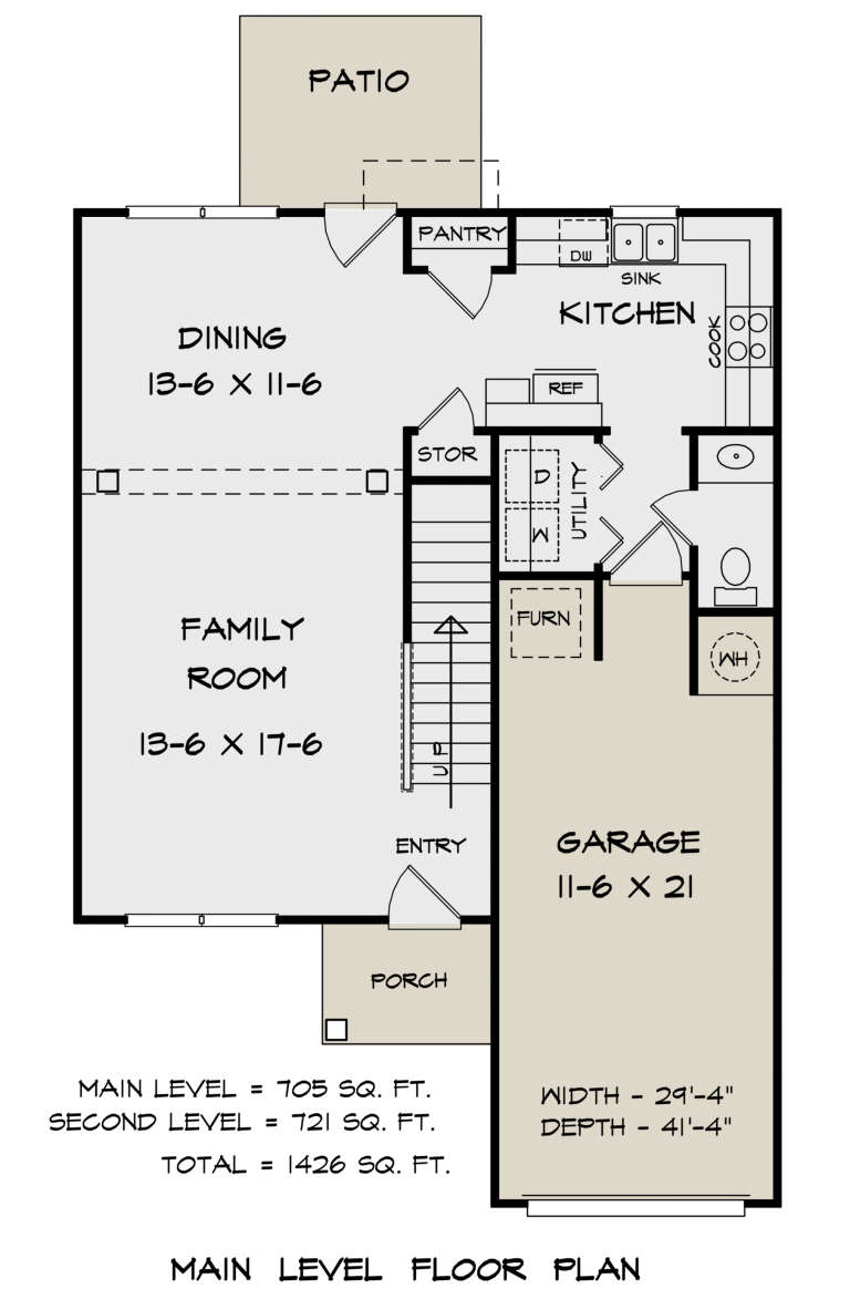 House Plan House Plan #22345 Drawing 1