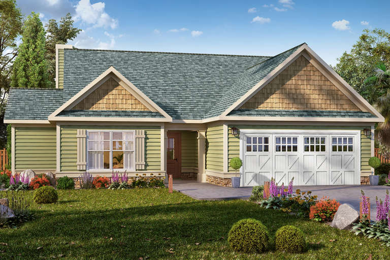 House Plan House Plan #22352 Front Elevation 