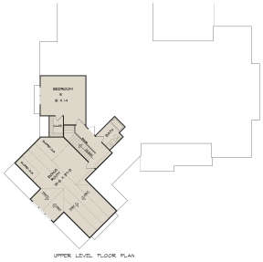 Optional Second Floor for House Plan #6082-00166