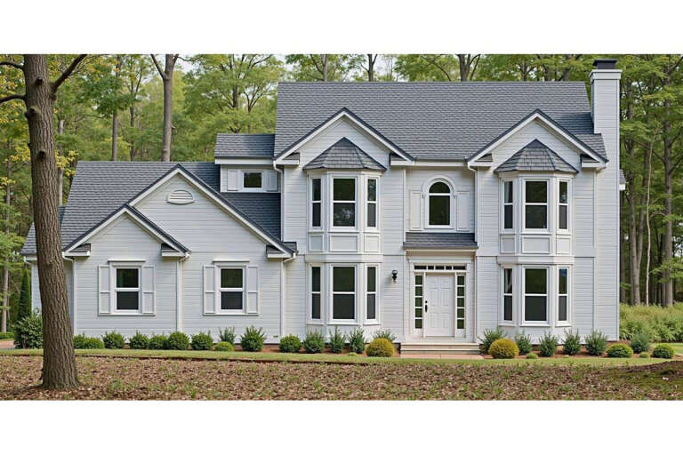 House Plan House Plan #224 Front Elevation 