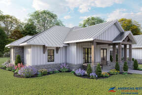 Craftsman House Plan #041-00193 Elevation Photo