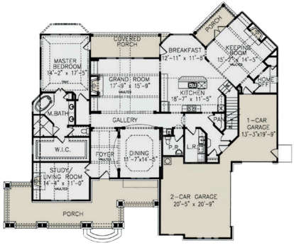 Main Floor for House Plan #699-00236