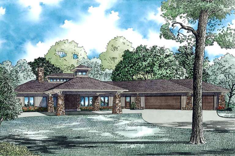 House Plan House Plan #22415 Front Elevation 