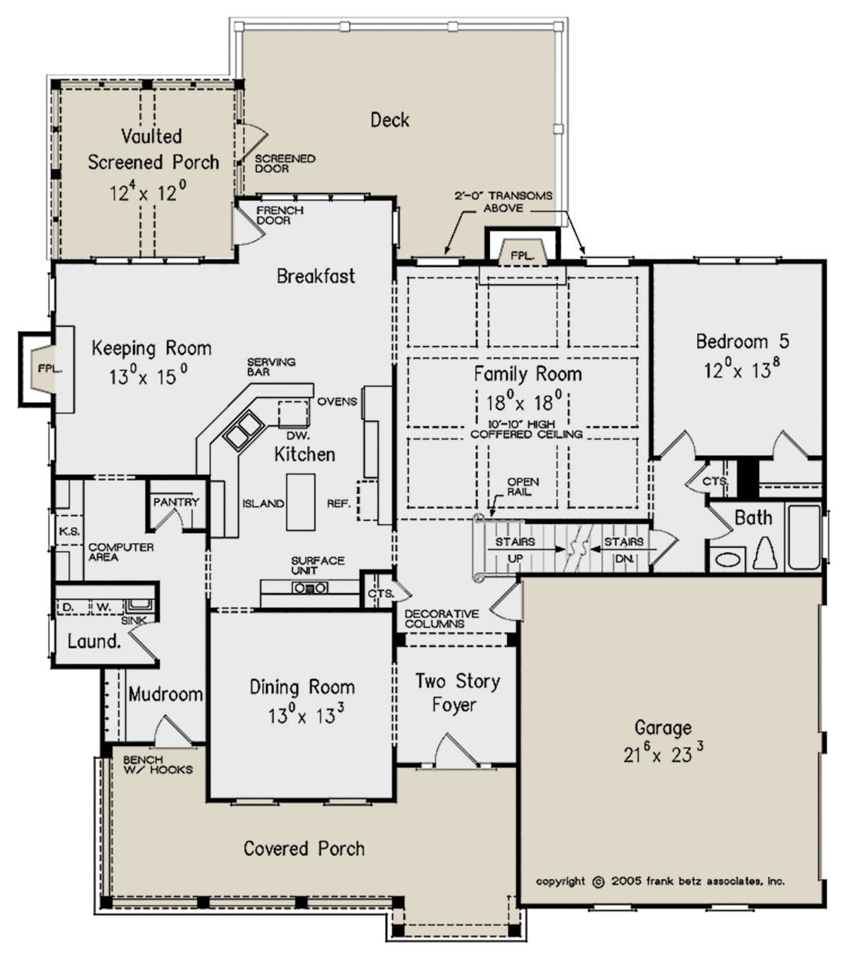 Main Floor for House Plan #8594-00290