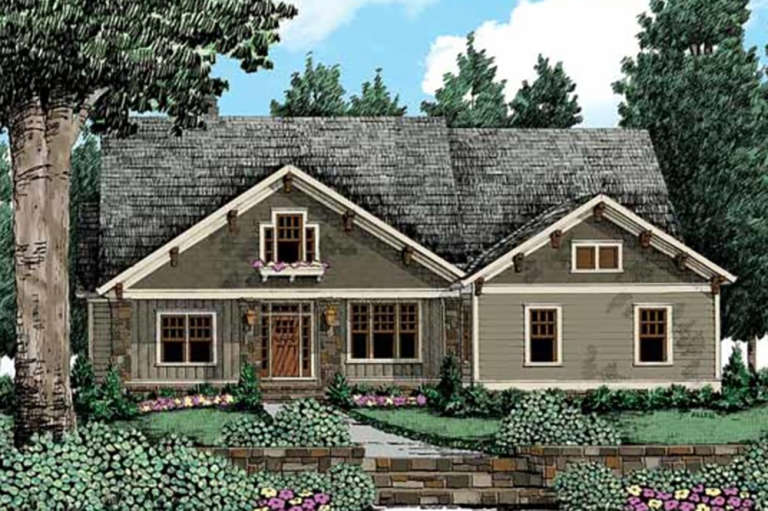 House Plan House Plan #22443 Front Elevation 
