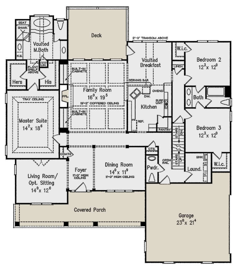 House Plan House Plan #22443 Drawing 1