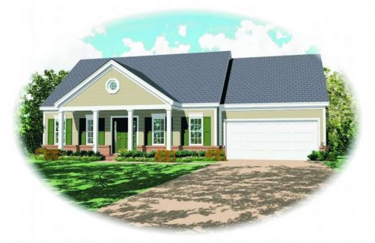 House Plan House Plan #2245 Front Elevation